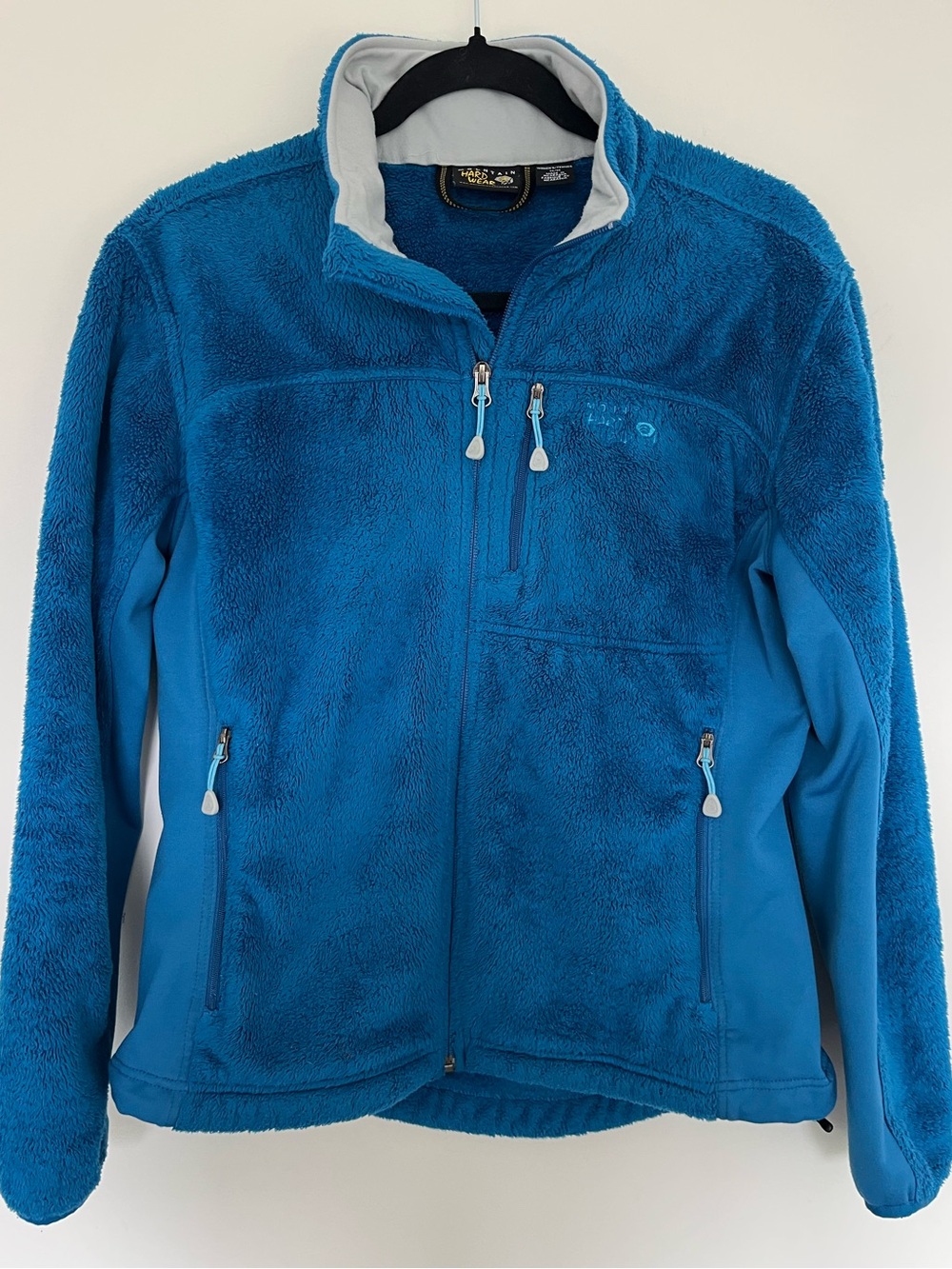 Mountain Hardwear Women’s Blue Plush Full-Zip Jacket